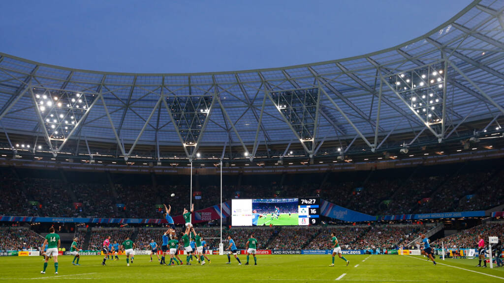 Saracens v Harlequins at London Stadium