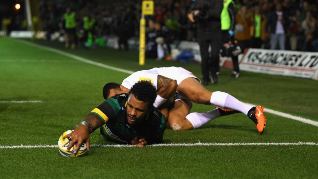 Landmark for Northampton Saints’ Lawes in Clermont