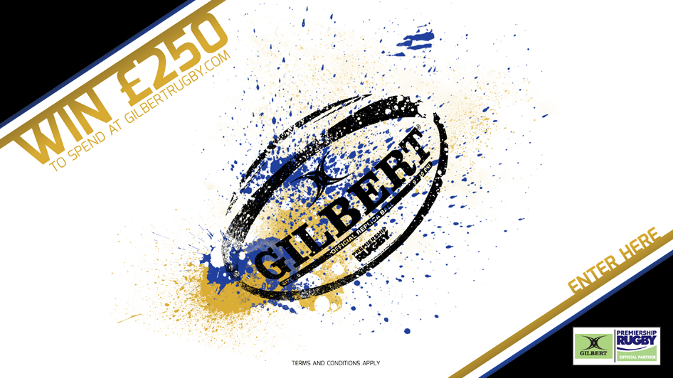 Win £250 to spend with Gilbert Rugby