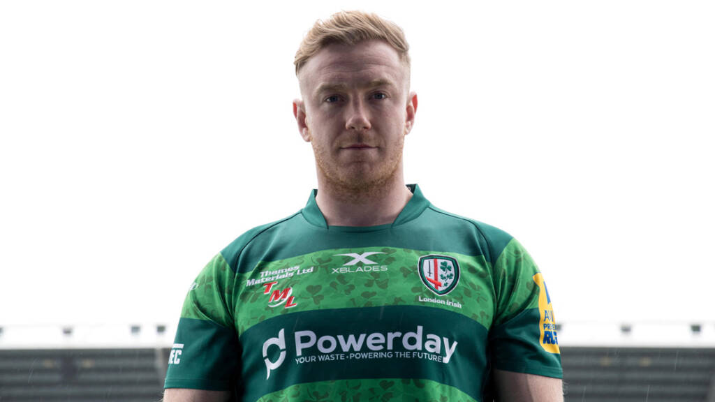 London Irish launch their 2018 St Patrick’s Party jersey