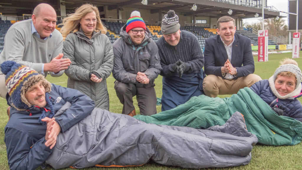 CEO Sleepout – Business leaders to sleep rough at Sixways