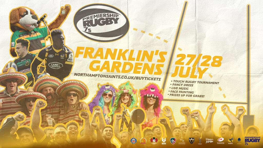 Premiership Rugby 7s Returns to Franklin’s Gardens