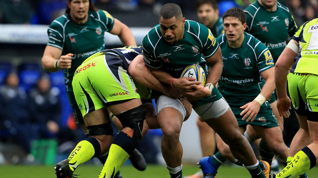 Bath Rugby signs London Irish powerhouse Joe Cokanasiga