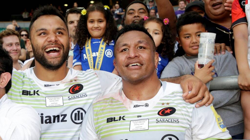 Saracens announce contract extensions for Mako and Billy Vunipola