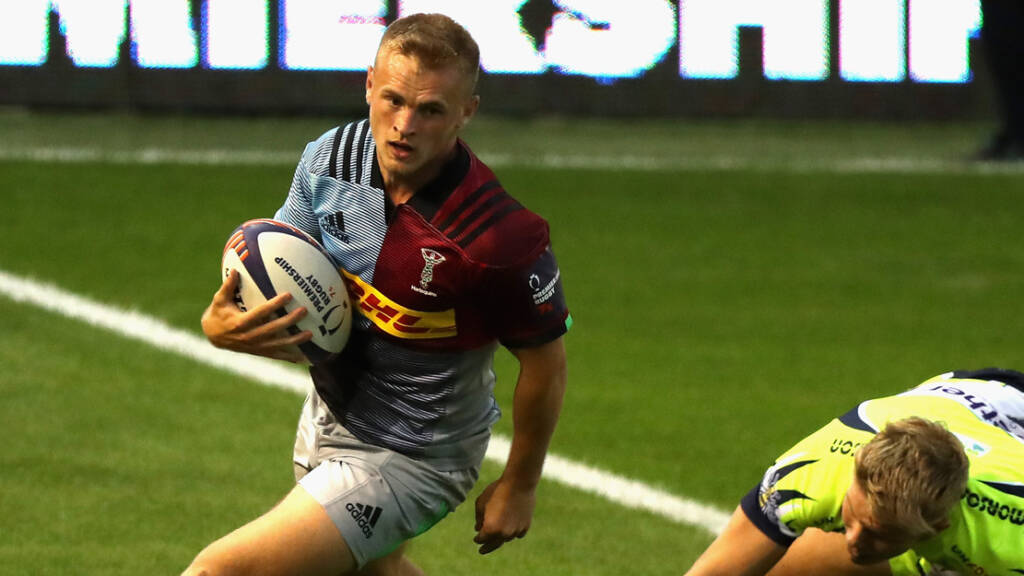 Calum Waters released on loan from Harlequins to Jersey Reds