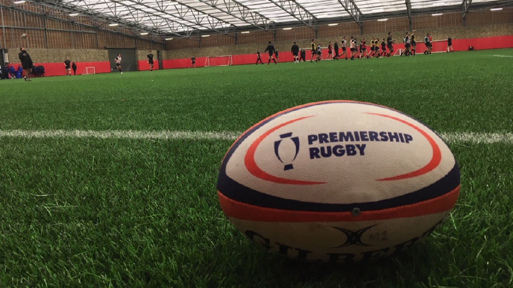 Newcastle Falcons train at Sunderland AFC’s Academy of Light