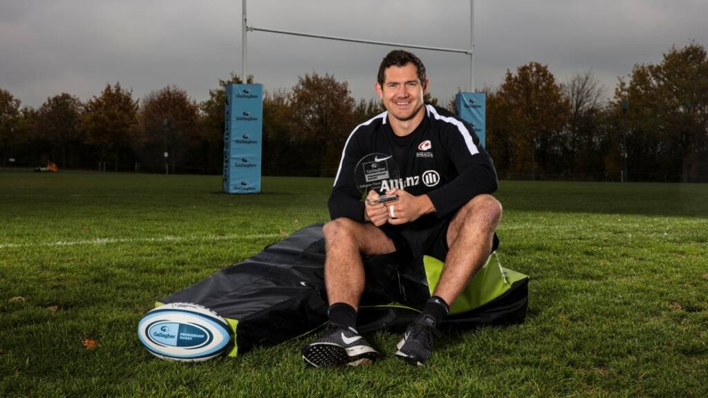 Saracens’ Alex Goode named Gallagher Premiership Player of the Month