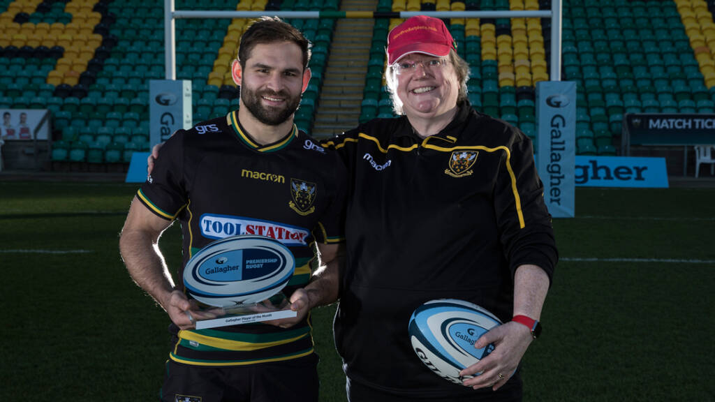 Cobus Reinach named Gallagher Premiership Rugby Player of the Month for December