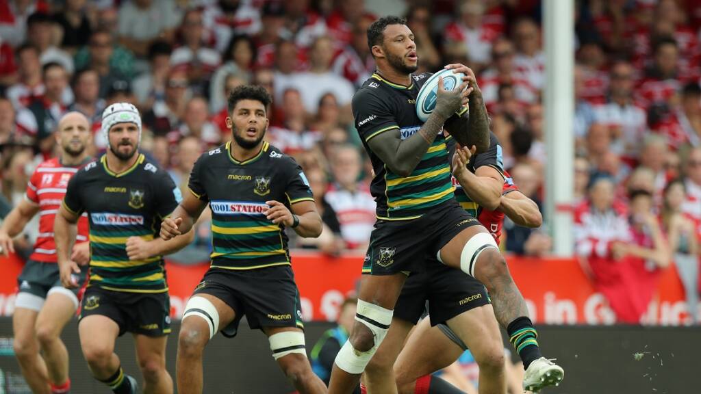 Courtney Lawes starts at 6 as Northampton Saints tackle Clermont away
