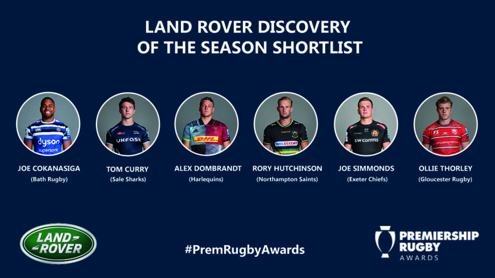 Premiership Rugby Premiership Rugby Announce Land Rover Discovery Of The Season Shortlist