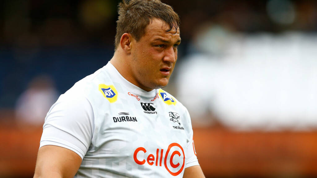Sale Sharks sign South African international Prop Coenraad ‘Coenie’ Oosthuizen from the Cell-C Sharks