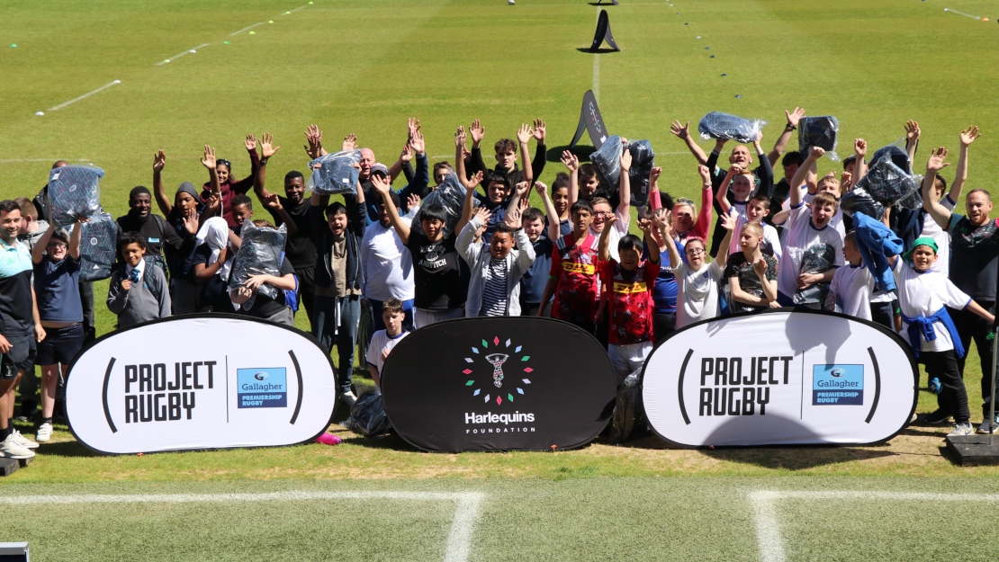 preview image for Over 80 young people enjoy mixed ability project rugby festival on Harlequins’ pitch