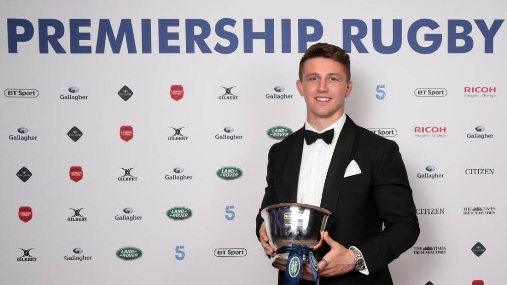 Sale Sharks’ Tom Curry claims Land Rover Discovery of the Season award