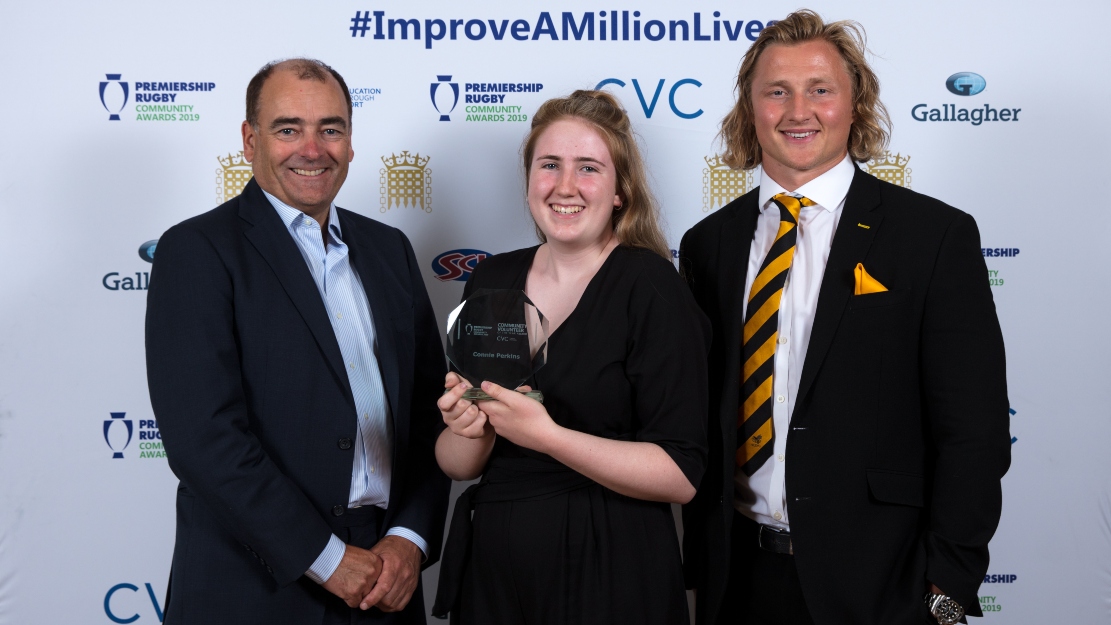 preview image for Wasps’ Connie Perkins named Community Volunteer of the Year