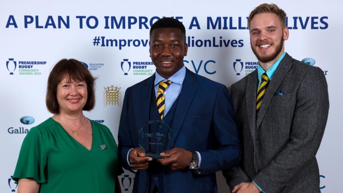 preview image for Worcester Warriors Cheick Kone named PLAY Achiever of the Year Award