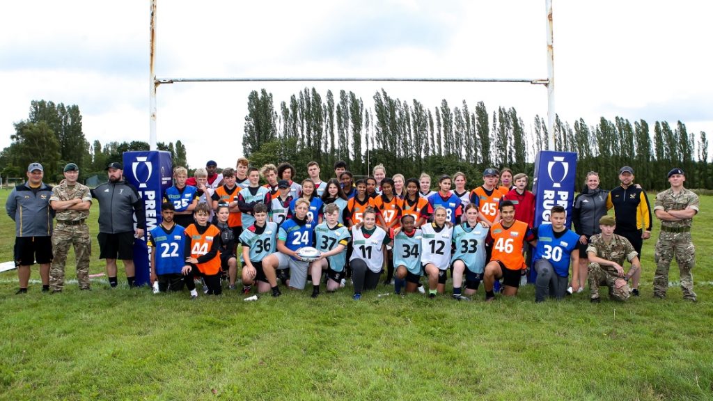 Project Rugby get a taste of army life through Exercise Rugby Challenge