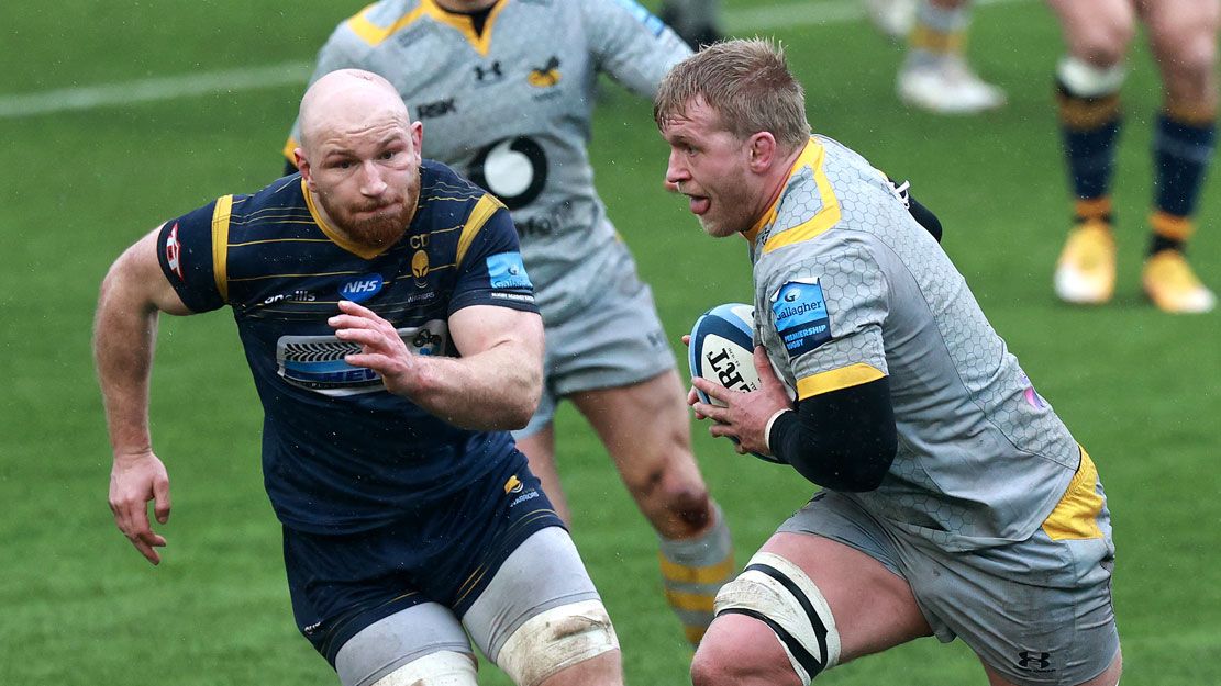 Premiership Rugby Worcester Warriors team to face Northampton Saints