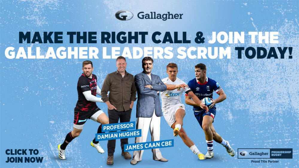 Premiership Rugby Join the Gallagher Leaders Scrum and win rugby