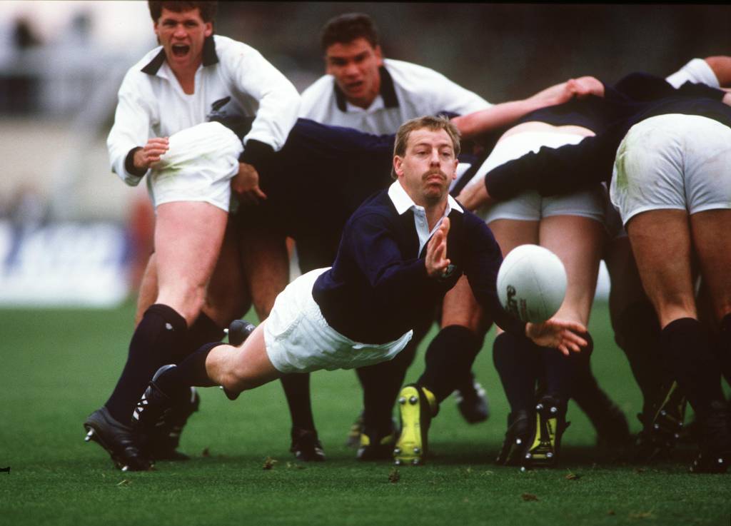 Roy Laidlaw v New Zealand at the World Cup in 1987