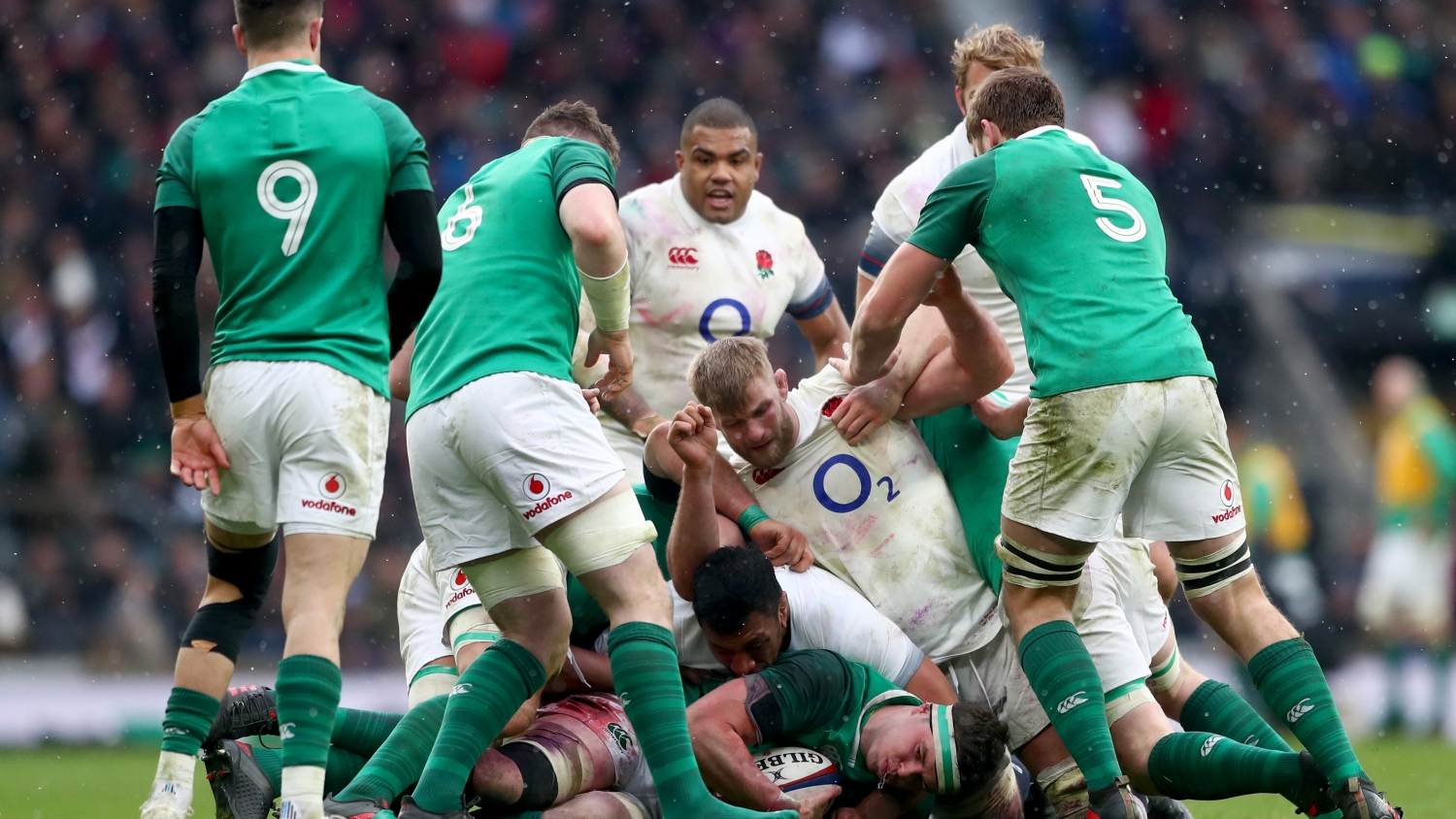 Mako Vunipola and James Ryan 17/3/2018 Mako Vunipola and James Ryan 17/3/2018