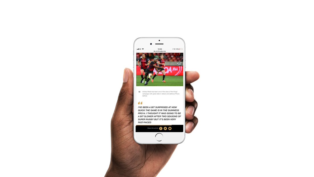 new feature story template release for guinness pro14 sotic feature story template