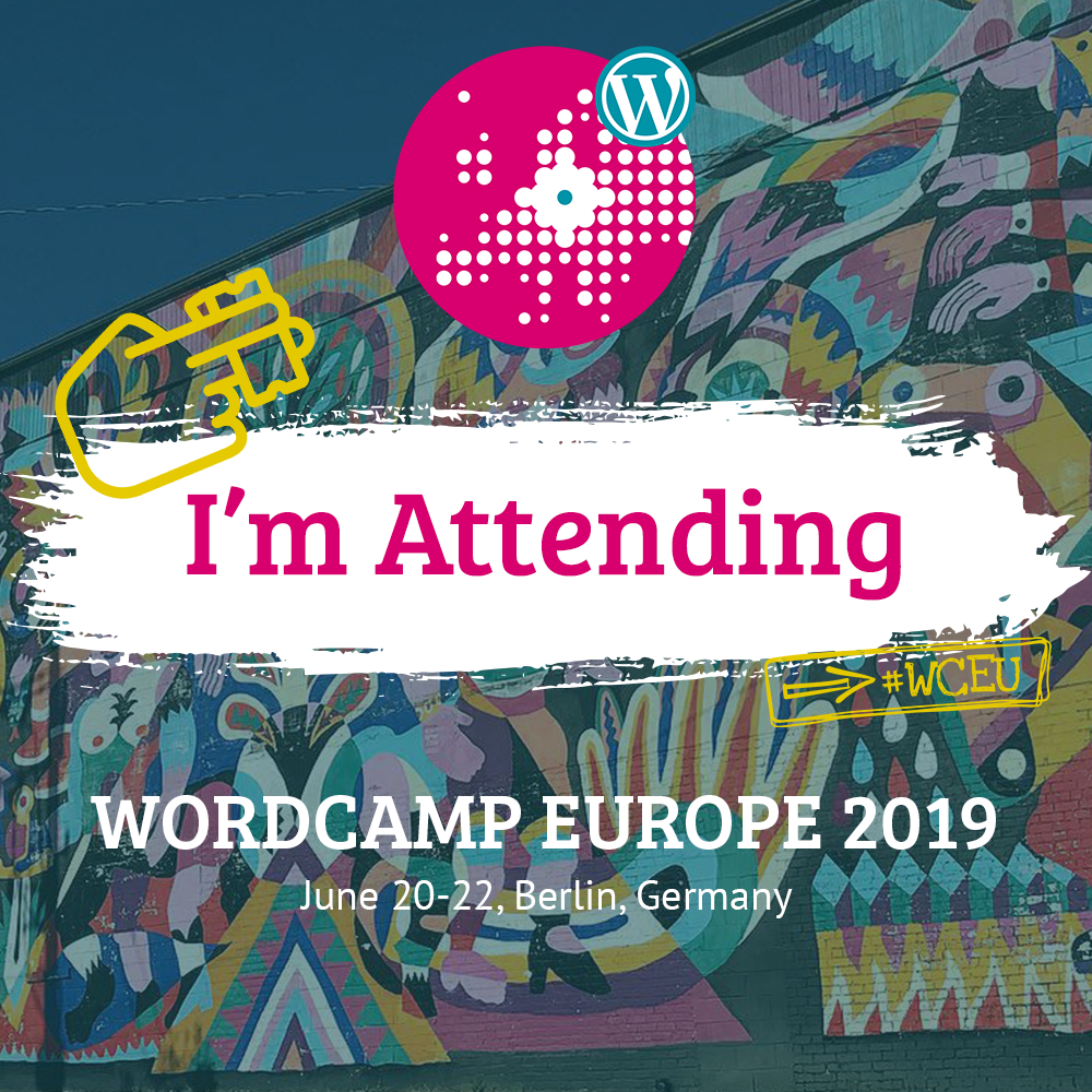 WordCamp Europe June 2019