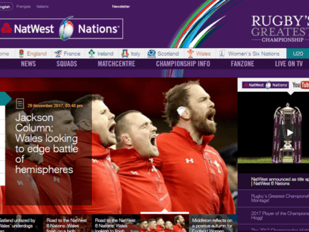 Six Nations Rugby rebrand Six Nations Rugby rebrand