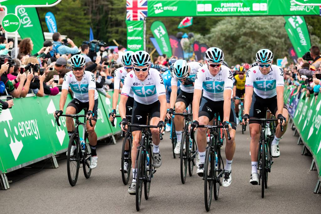 Geraint Thomas Chris Froome Tour of Britain 2018