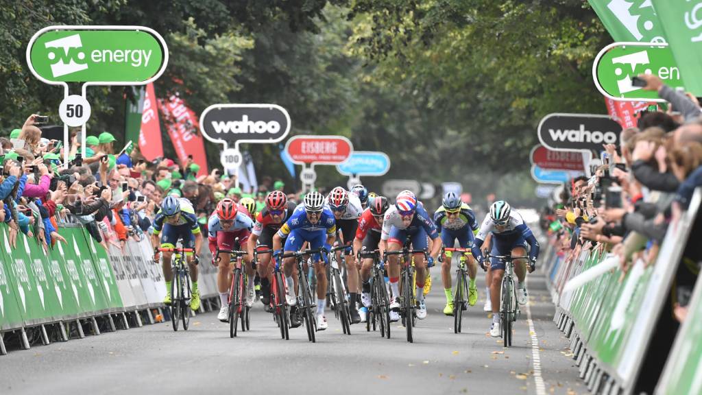 Bristol Tour of Britain Finish Photo
