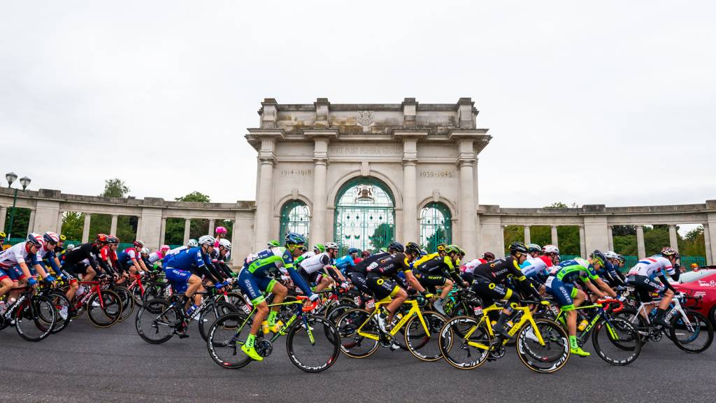 Nottingham Tour of Britain memorial photo