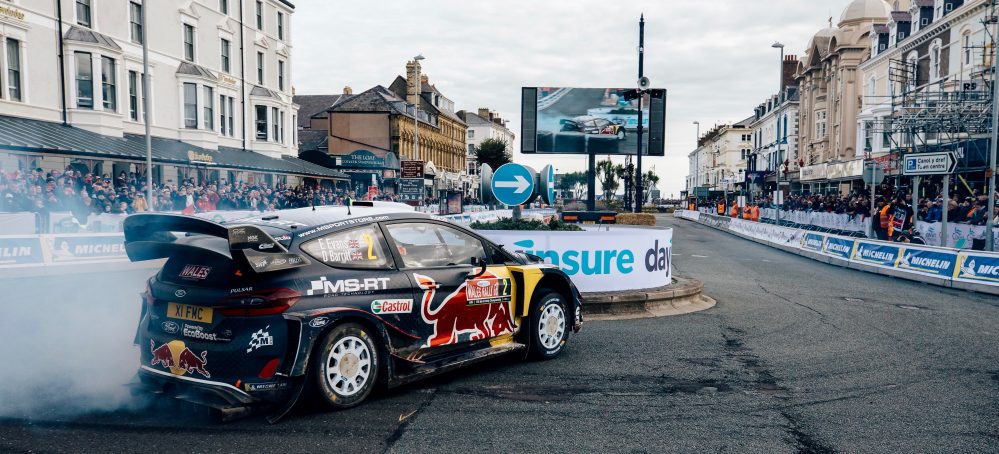 EPIC WRC EVENT MAKES HISTORY IN WALES EPIC WRC EVENT MAKES HISTORY IN WALES