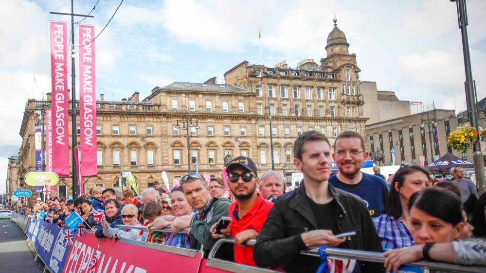 Tour of Britain stage one Glasgow Tour of Britain stage one Glasgow