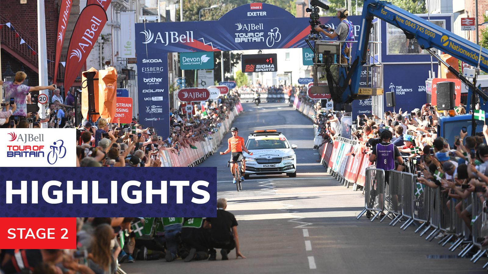 Tour of Britain highlights