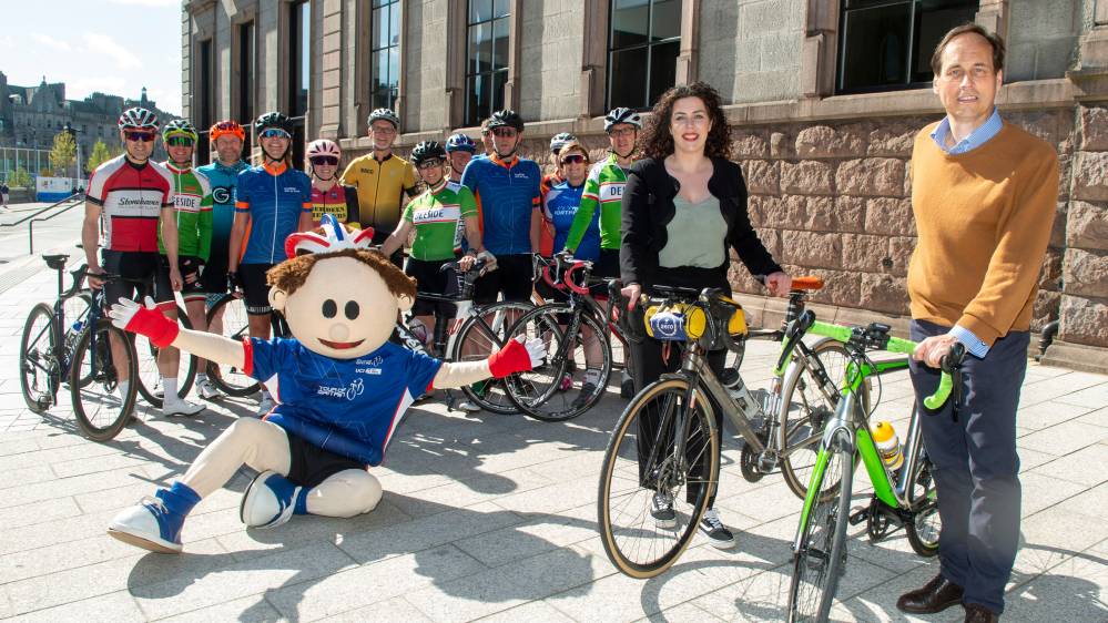 Aberdeen cycling festical launches Aberdeen cycling festical launches