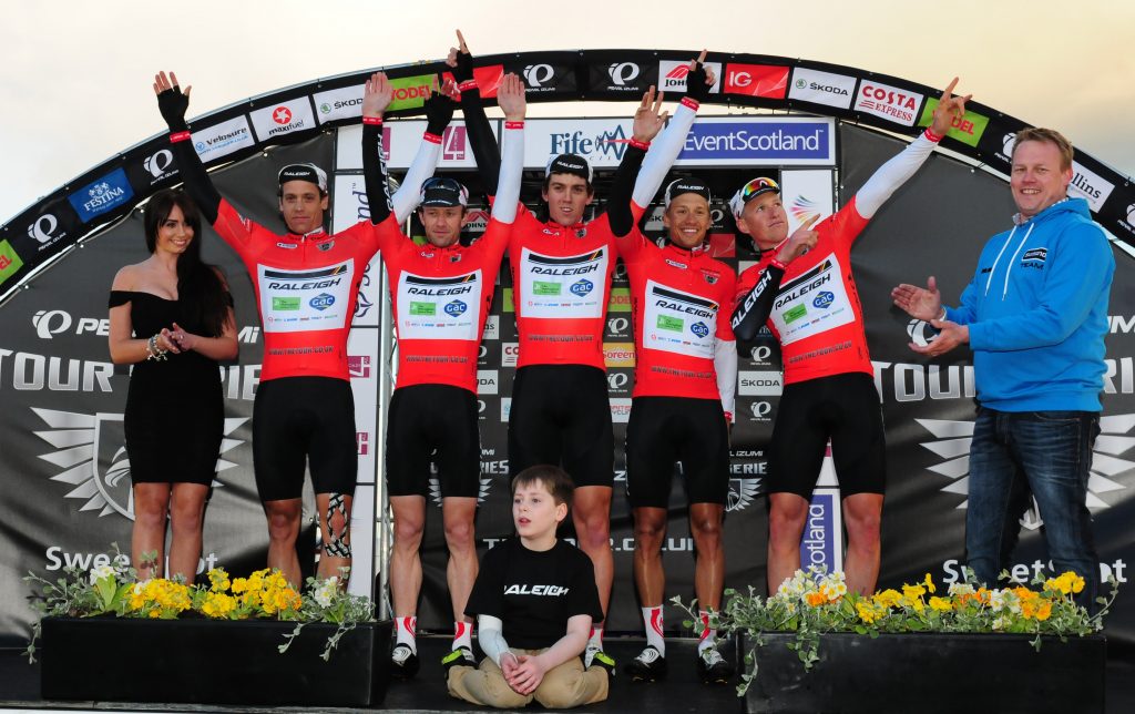 Kirkcaldy podium