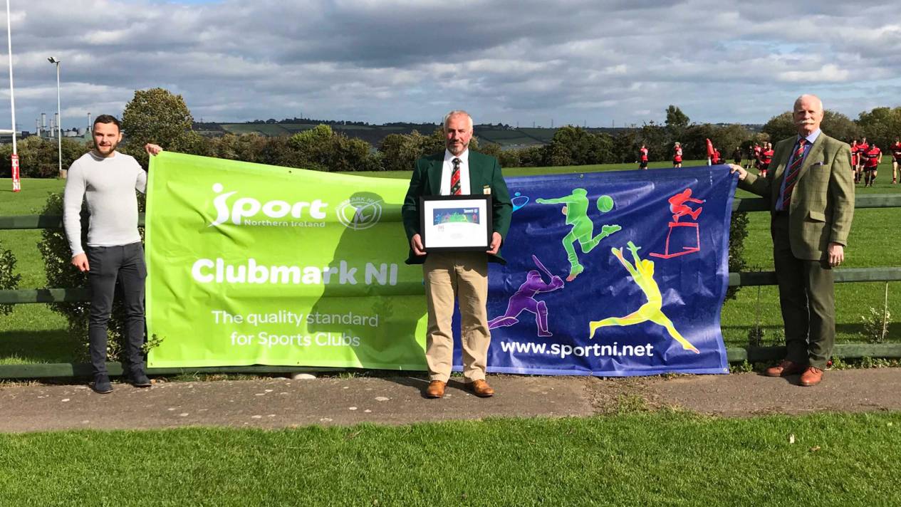 Larne RFC & Lurgan RF&CC achieve Clubmark Accreditation Larne RFC & Lurgan RF&CC achieve Clubmark Accreditation
