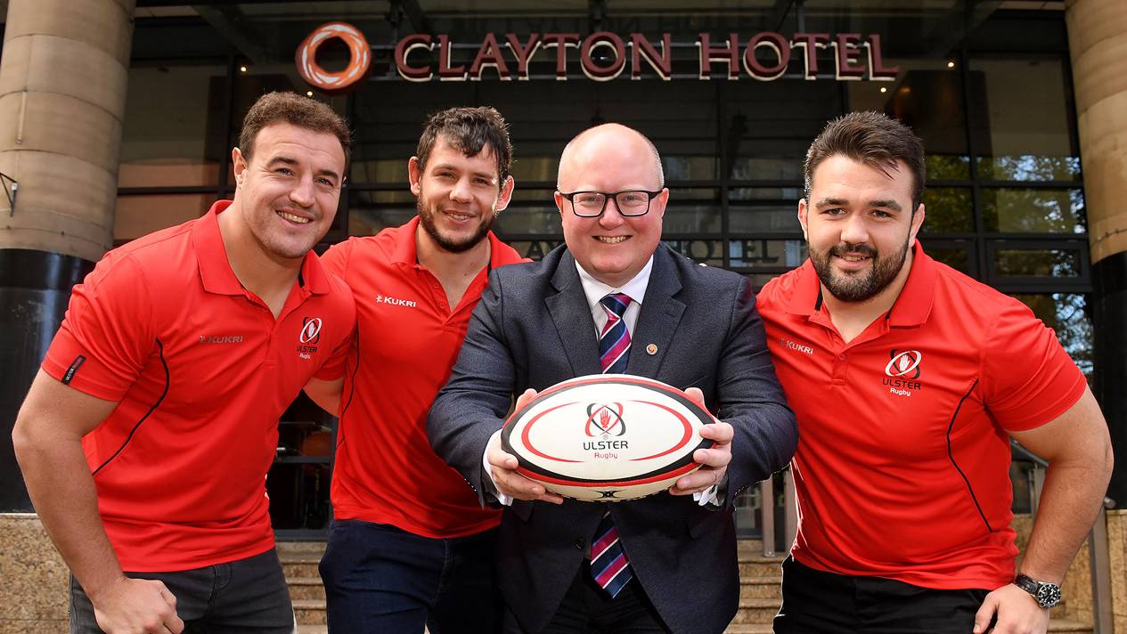 Clayton Hotel Belfast announced partnership with Ulster Rugby Clayton Hotel Belfast announced partnership with Ulster Rugby