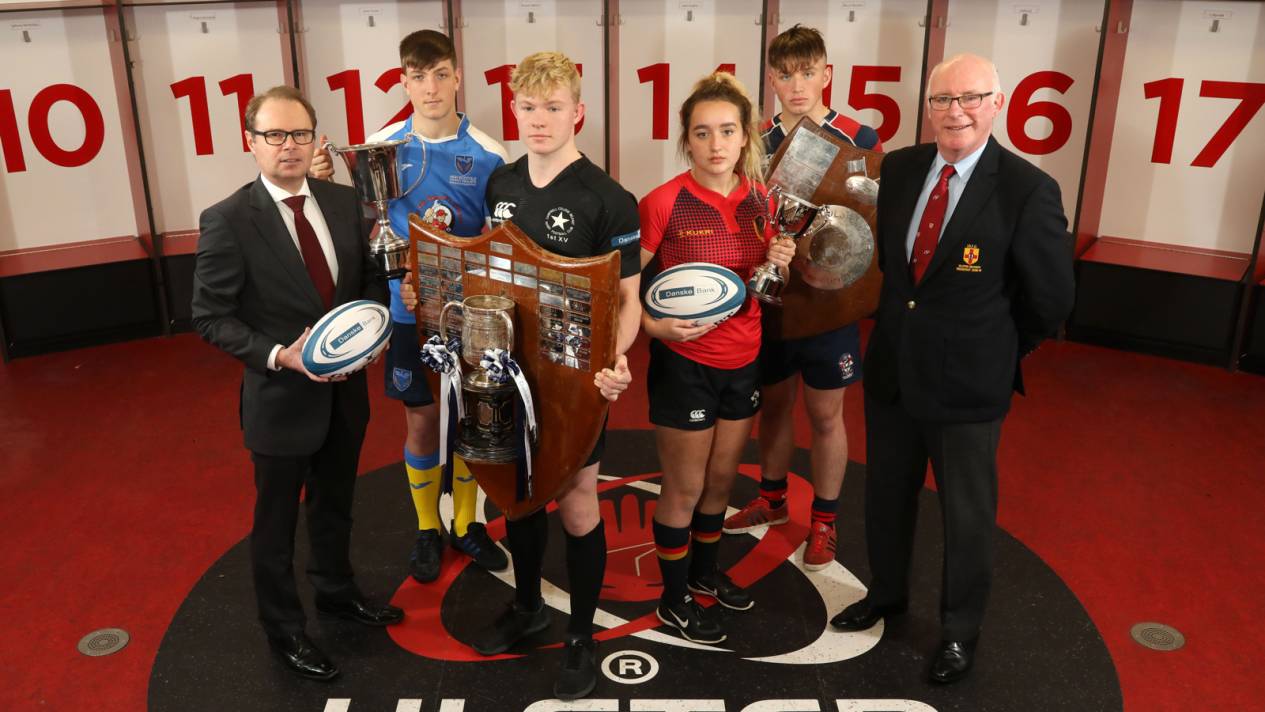 2018/19 Danske Bank Ulster Schools’ Rugby Competitions Launched 2018/19 Danske Bank Ulster Schools’ Rugby Competitions Launched