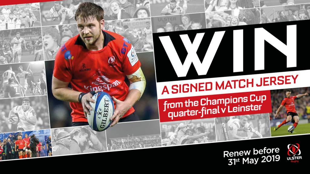 Exclusive competition for 2018/19 Season Ticket holders Exclusive competition for 2018/19 Season Ticket holders