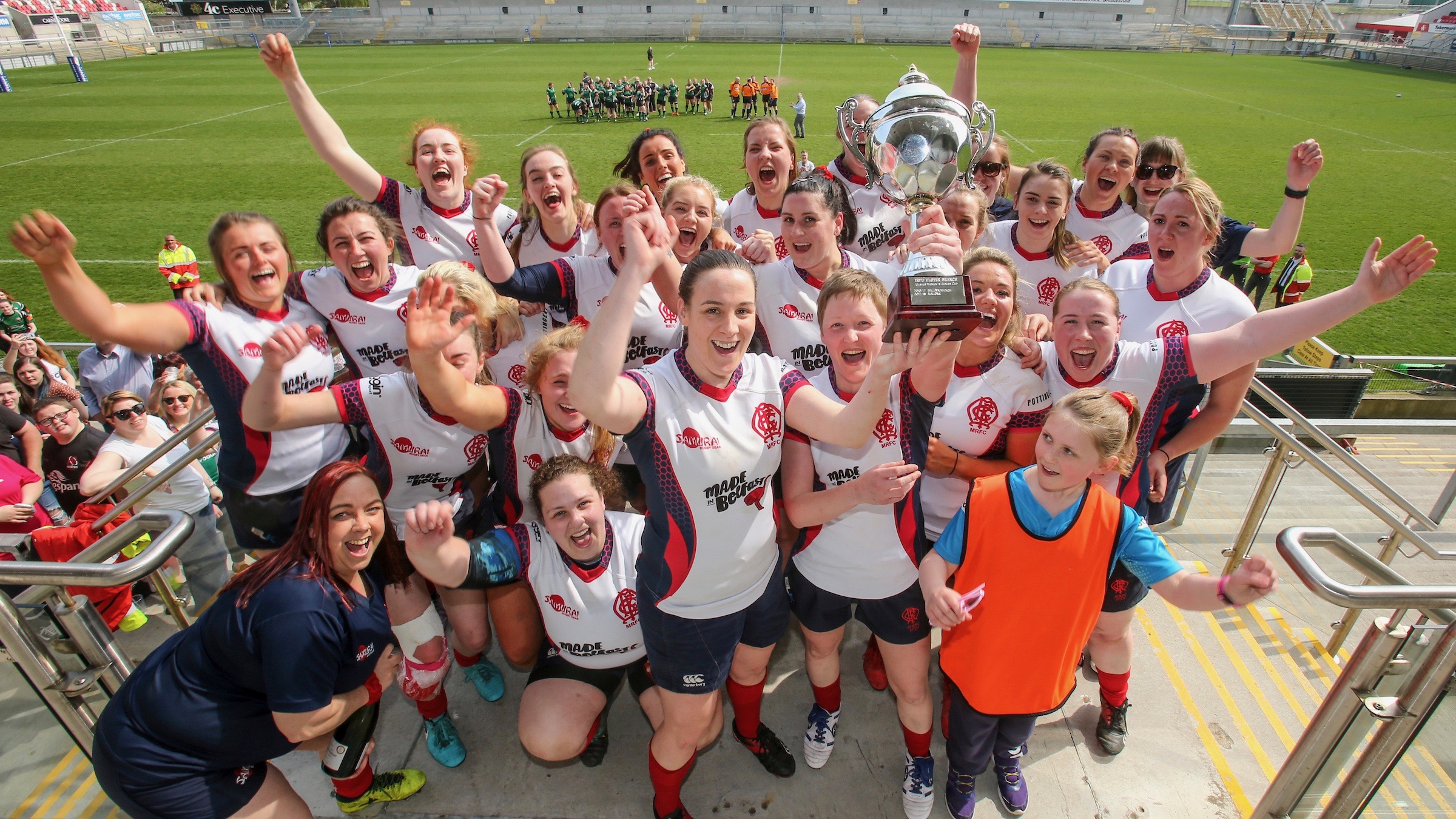 Ulster Rugby Malone Women Enjoying AIL Action on Debut Season