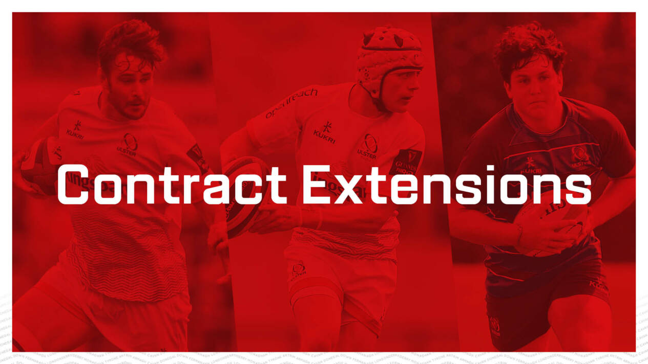 Two more years at Ulster for Carter, Lowry and Stewart