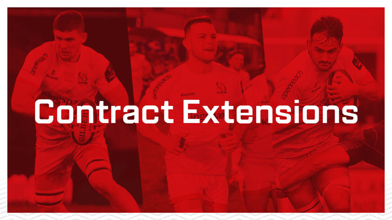 Timoney, O’Connor and Jones pen extensions with Ulster