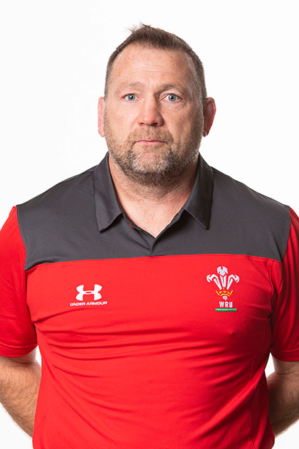 Welsh Rugby Union Wales & Regions Jonathan Humphreys