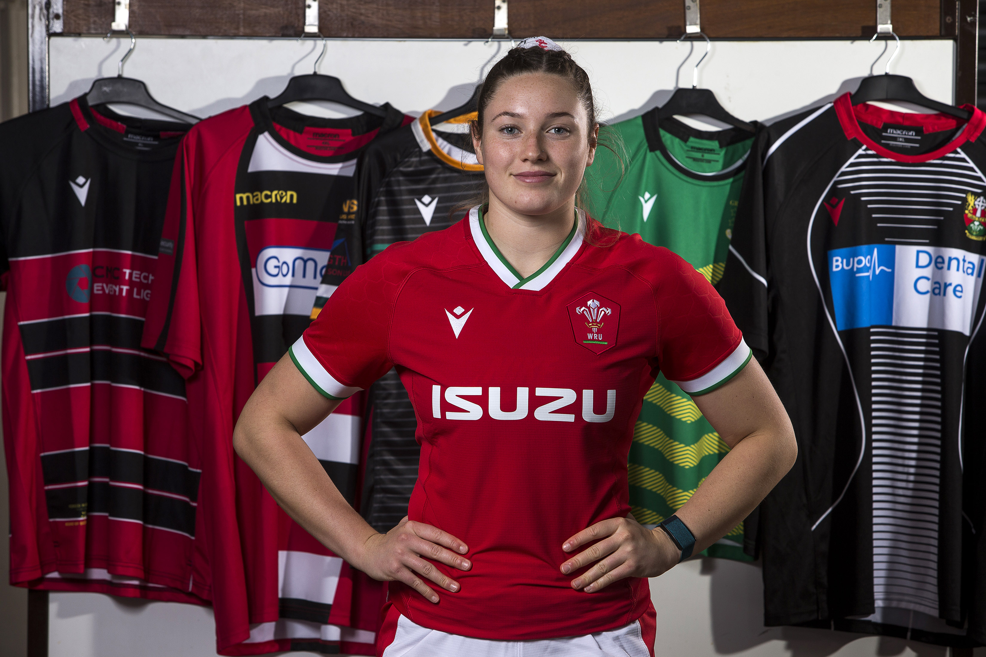 Macron Wales RWC 2023 Welsh Home Rugby Shirt