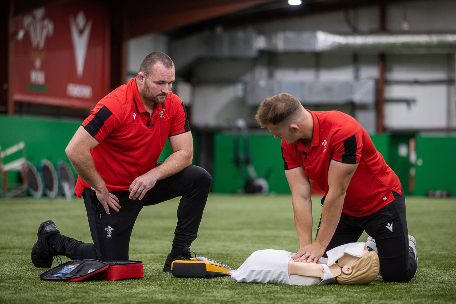 Welsh Rugby Union Wales & Regions Lifesaving defibs to be