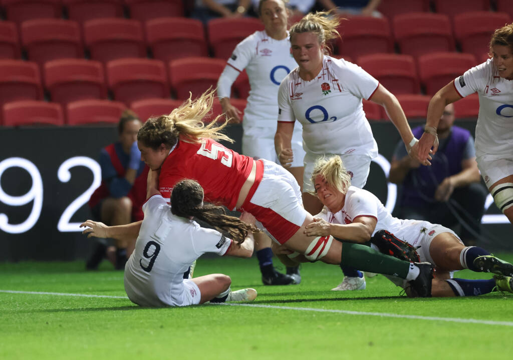 Welsh Rugby Union Wales & Regions Recordbreaking England Women cut