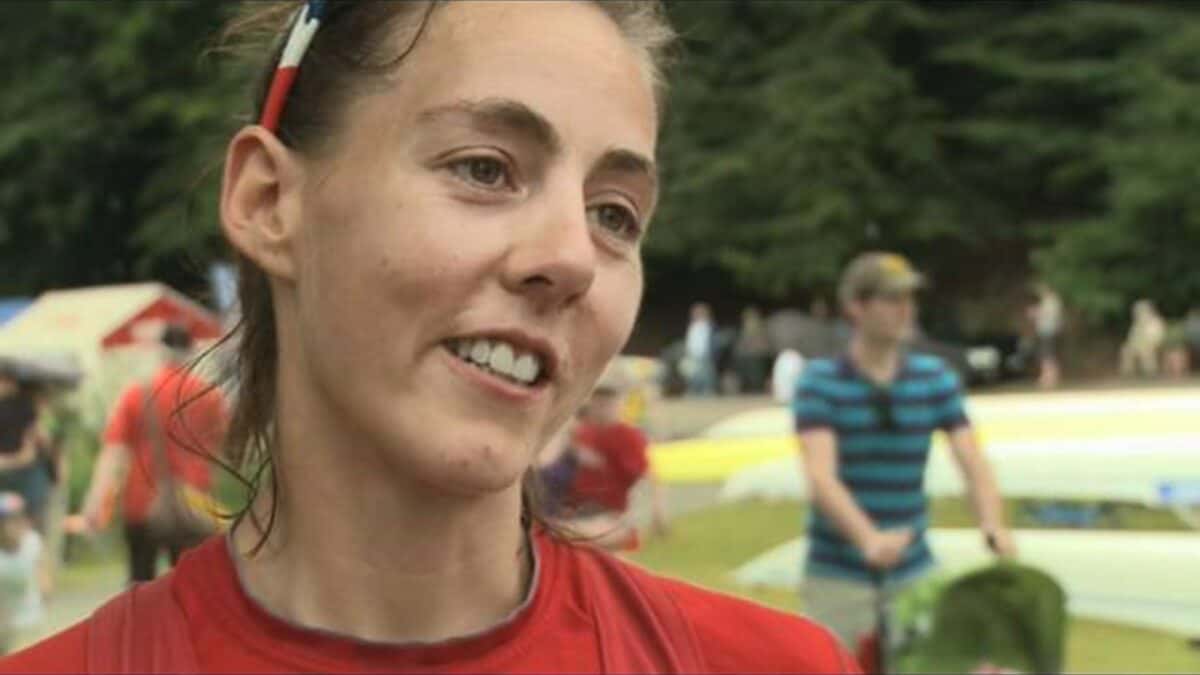 Ursula Grobler (USA) at the 2011 Samsung World Rowing Cup III