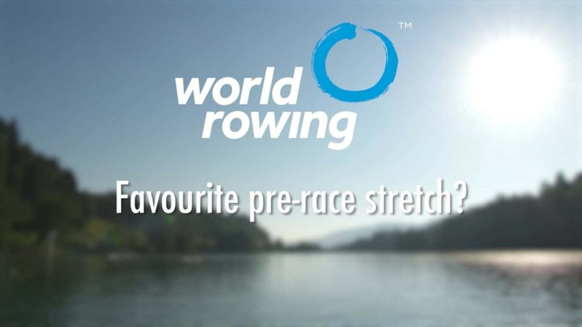 What is your favourite pre-race stretch?