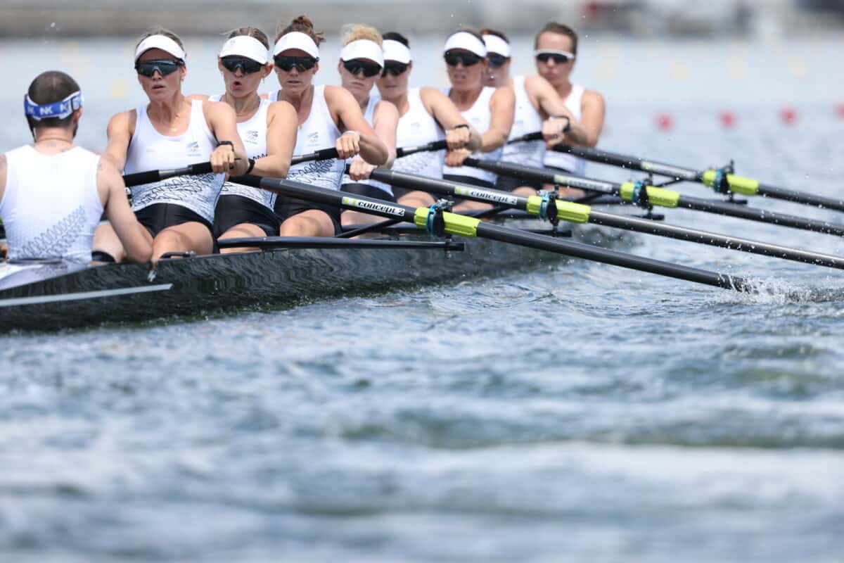 Class act rowing in day two heats at the Tokyo Olympic rowing regatta