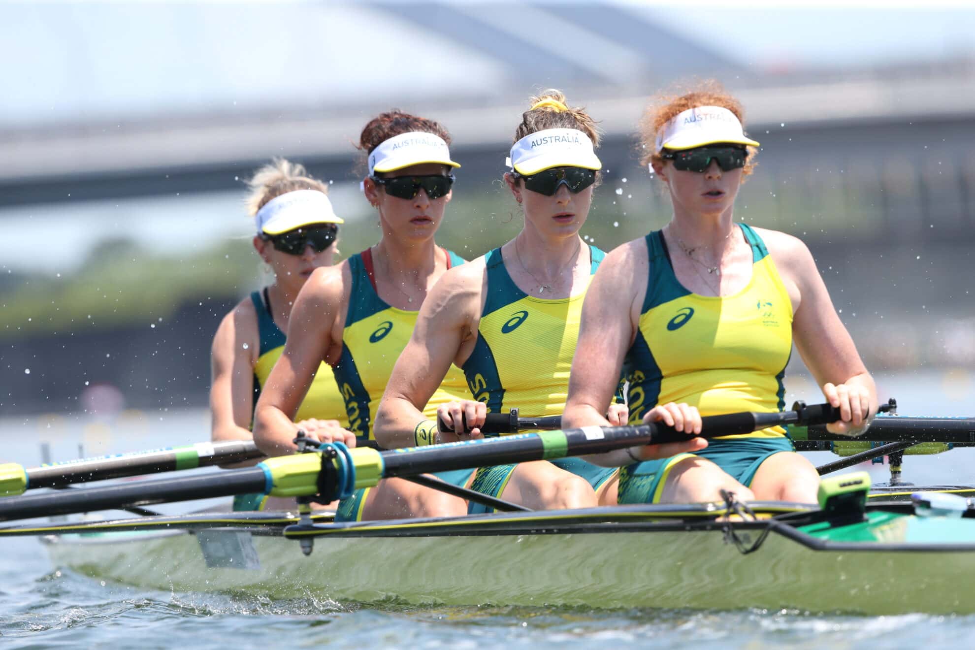 Class act rowing in day two heats at the Tokyo Olympic rowing regatta